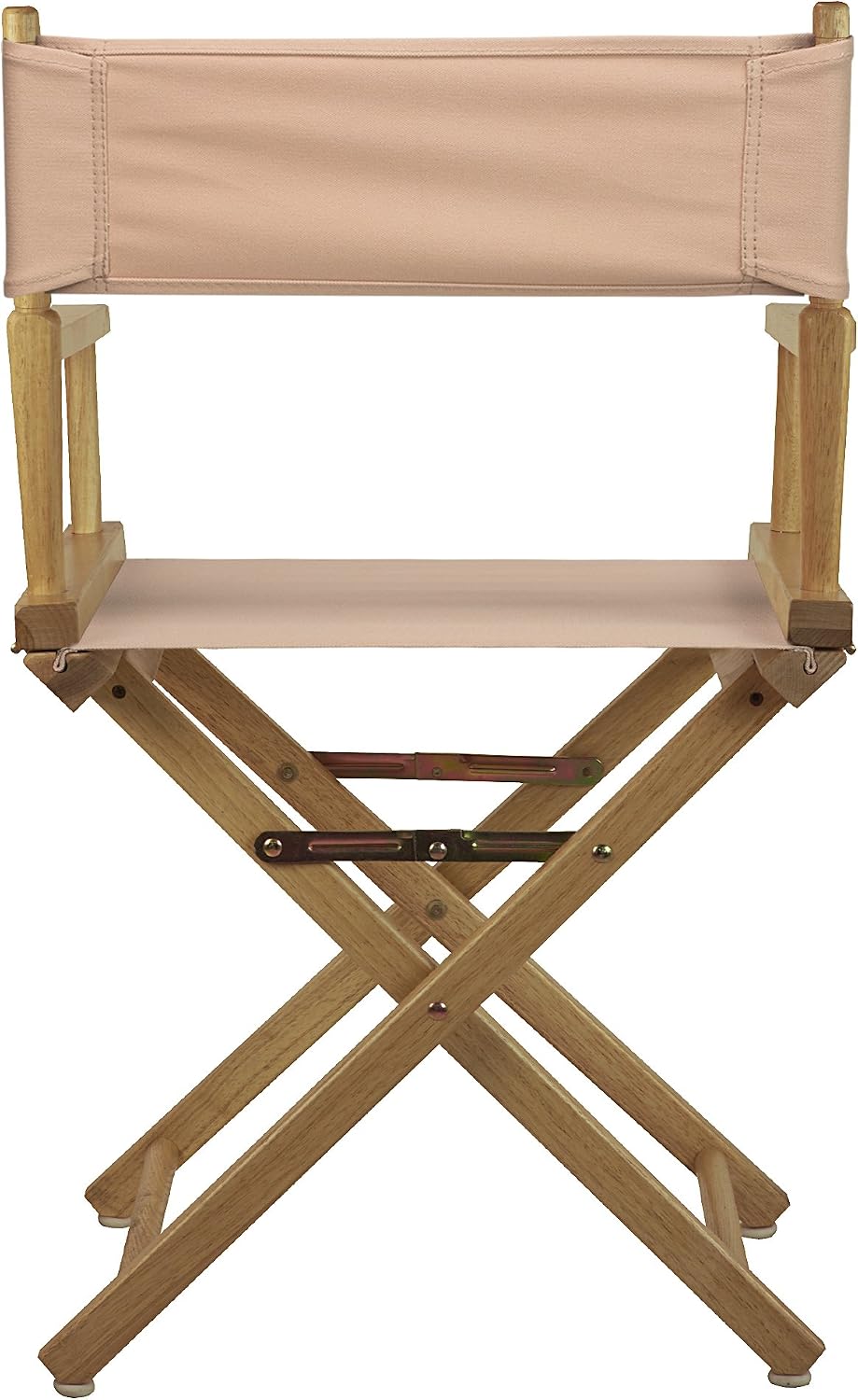 Casual Home 18" Director's Chair Natural Frame with Tan Canvas