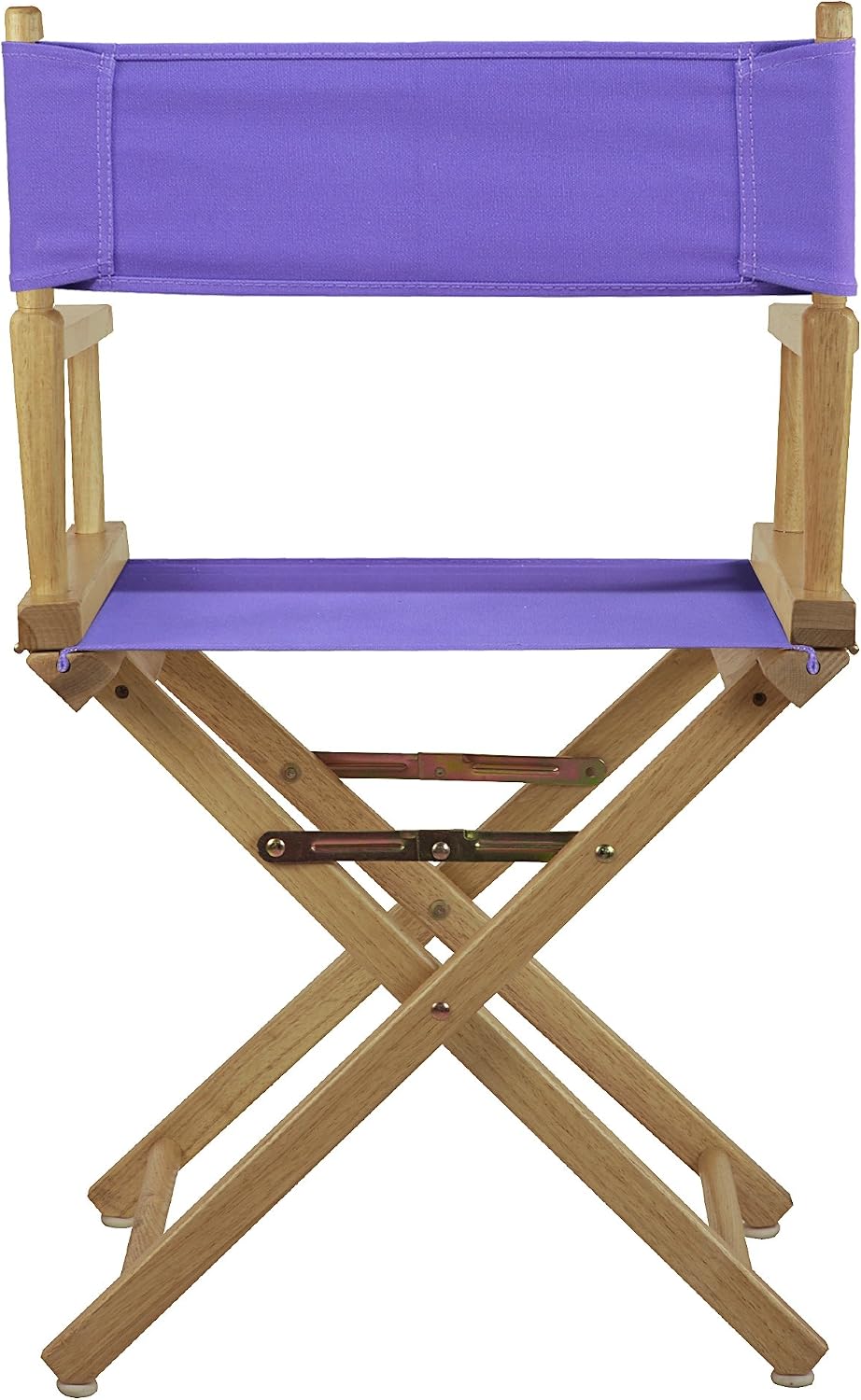 Casual Home 200-00/021-41 Director Chair 18" - Classic Height Natural Frame/Purple Canvas