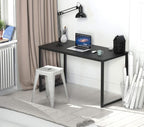 SHW Mission 40-Inch Home Office Computer Desk, Black