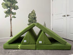 Dream Couch - Original Full-Size Triangles Play Couch, High Density Modular Foam Sofa for Playroom, for Toddlers and Kids - Washable & Convertible Playroom Furniture, Roary