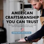Bellewood Designs We The People Patriotic Gun Concealment Furniture - Handcrafted Hidden Gun Storage Wall Decor - Hidden Gun Shelf with Magnetic Lock for Quick Access - Made in USA
