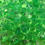 Honbay 100PCS 20mm Acrylic Faux Diamond Crystal Treasure Gems for Table Scatters, Vase Fillers, Event, Wedding, Bridal Shower, Birthday Decoration Favor, Arts & Crafts and More (Green)