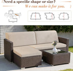 Custom Bay Window Cushions, Window Seat Cushions for Indoor Furniture, Breakfast Nook, Mudroom, Banquette Bench Cushion, Simple and Stylish Herringbone Fabric, Non-Slip & Removable, Pipe Design