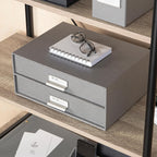 STORE.IT Bigso Box Birger 943154144 Storage Box with Drawers 33 x 25 x 14.5 cm Grey