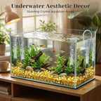DomeStar 520PCS Small Fake Gold Ice Rocks, Acrylic Ice Fake Plastic Gold Nuggets Gems Marbles for Vases Fillers Table Scatters Birthday Wedding Party Decoration(0.4 x 0.6 inch)