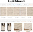 8x10 Area Rug for Living Room, Ultra Soft Washable Rugs for Bedroom, Non-Slip Indoor Large Carpet, Low-Pile Floral Accent Rug for Dining Room, Office & Home Decor Beige