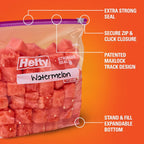 Hefty Slider Kitchen Storage Bags, Gallon Size, 66 Count (Pack of 4)