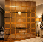 Teak Hanging Room Divider Panels, Set of 12