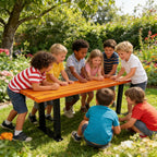 Garden Benches for Outdoors, Leisure Outdoor Bench, Thickened Steel Frame, Suitable for Parks, Terraces, Courtyards, Playgrounds, and Residential Areas(120x33x43cm/47x13x17in)