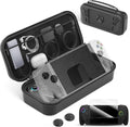 LVVIL Hard Shell Carrying Case for ASUS ROG Xbox Ally/X (2025), Protective Travel Bag Fit ROG Game Console and Adapter with Screen Protector & Thumbstick Cap, for Electronics Cases