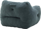 Bean Bag Chair, Bean Bag Sofa Chair with Armrests Stuffed High-Density Foam, Lazy Sofa Comfy Chairs for Living Room,Bedroom (Light Green)