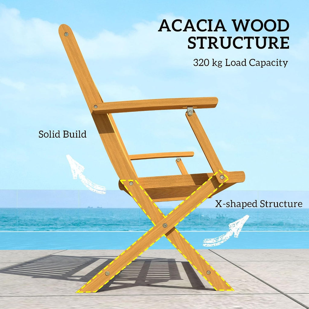 Acacia Wood Garden Bench