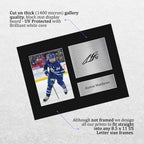 HWC Trading Auston Matthews Toronto Maple Leafs Gifts Printed Signed Autograph Picture for Ice Hockey Fans - US Letter (ID-007389)