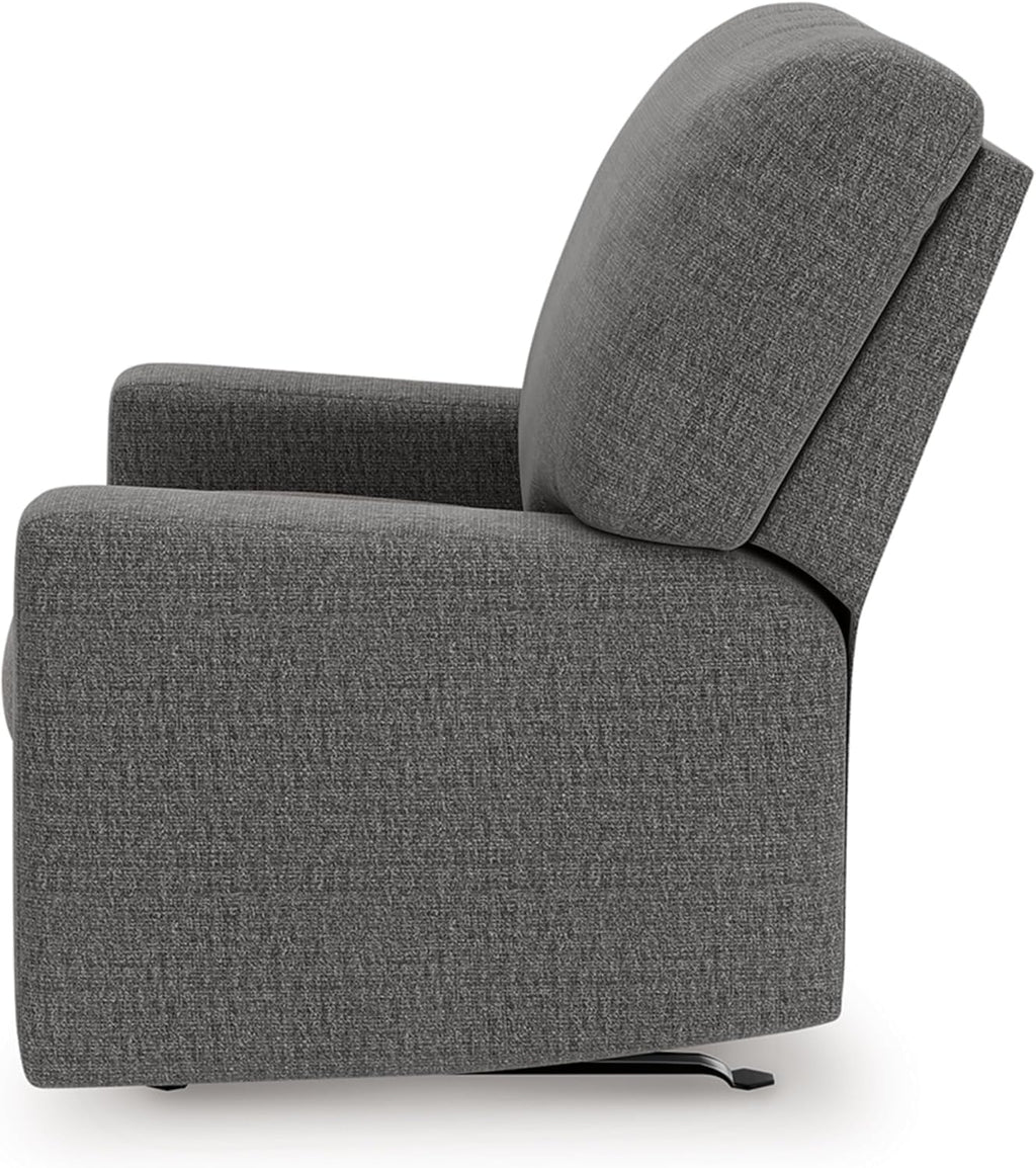 Signature Design by Ashley Seyler Lane Urban Rocking One Pull Recliner with Adjustable Backrest, Gray