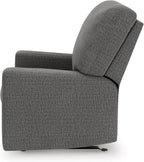 Signature Design by Ashley Seyler Lane Urban Rocking One Pull Recliner with Adjustable Backrest, Gray