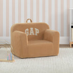babyGap by Delta Children Ribbed Velour Chairs - Greenguard Gold Certified, Brown