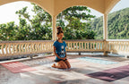 Meditation Bench IKUKO Original, Portable Version with Bag, Locally Handmade Wooden Kneeling Ergonomic Seiza Seat, Prana Yoga - 2 Colors, 3 Height Sizes