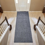 2' x 6' Runner Rugs with Rubber Backing, Outdoor Indoor Utility Non Slip Carpet Rug Runner for Hallway, Custom Size Area Rugs Mat for Entryway Balcony Patio Kitchen Garage Stair Laundry
