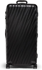 TUMI - 19 Degree Large Trunk - 4-Wheeled Durable Hard Shell Checked Luggage - TSA Lock - 31.3" X 15.8" X 14.8" - Black Texture