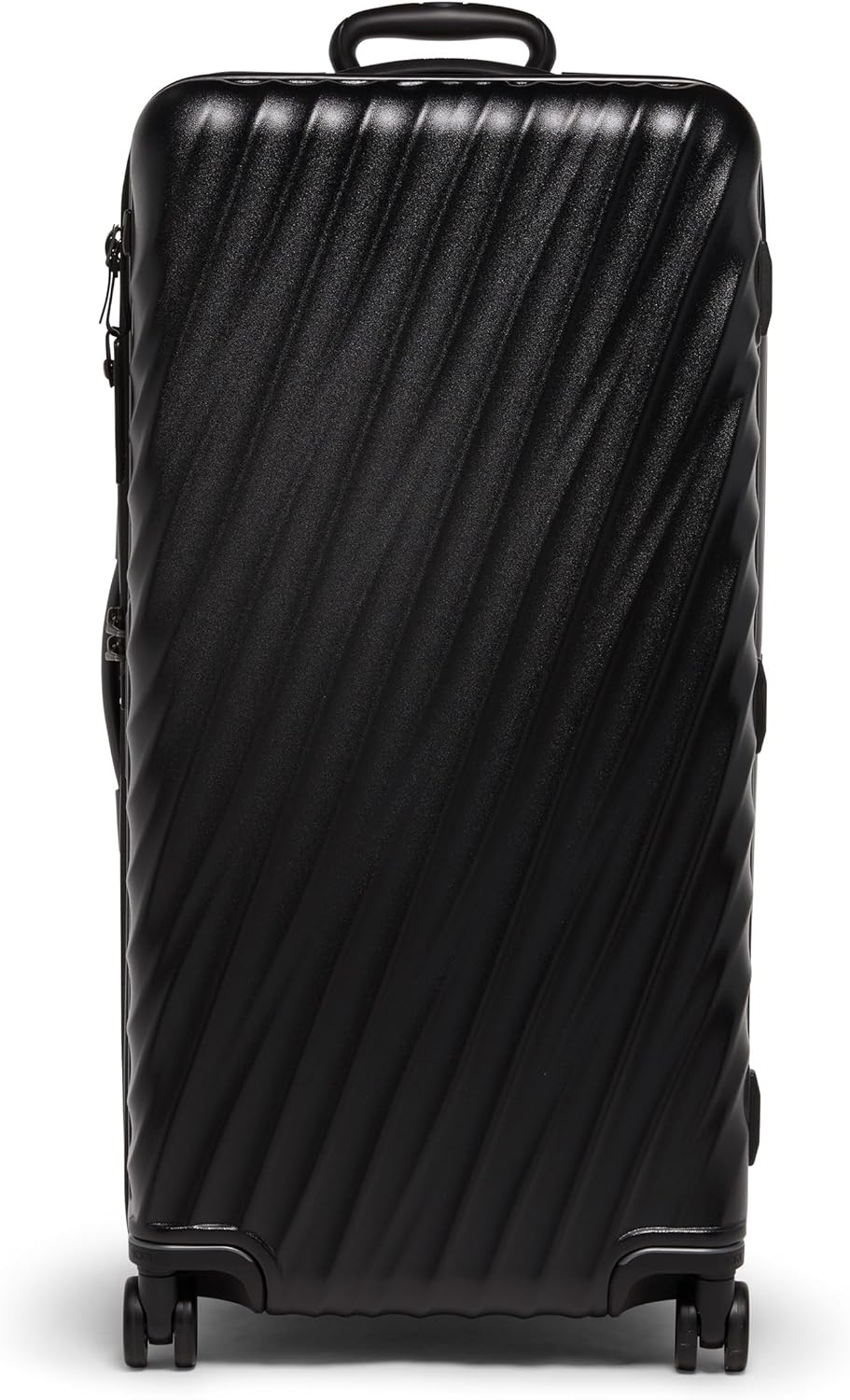 TUMI - 19 Degree Large Trunk - 4-Wheeled Durable Hard Shell Checked Luggage - TSA Lock - 31.3" X 15.8" X 14.8" - Black Texture