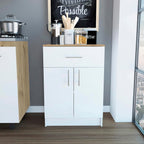 Oxford Pantry Cabinet, Kitchen Storage Solution for Utensils, Food & Dishes - Wall Storage, Adjustable Shelves, Compact Design