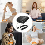 Meditation Bench Kneeling Stool Adjustable Height for Yoga, Home Studio Meditation – Portable Folding Seiza Chair with Non-Slip Cushion, 3 Level Ergonomic Metal Prayer Stool