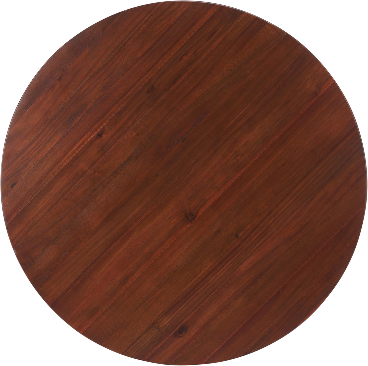 SAFAVIEH Home Collection - Sergio Rustic Cafe Brown Round Dining Table, Traditional Pedestal Design, Seats up to 4 (DTB9215A)