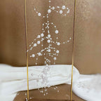 TeaSu 24Pcs Pearl String for Floating Candle Centerpieces, Pearl Vase Filler Decor for Wedding Centerpieces (White)