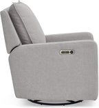 babyGap Harlowe Power Recliner with USB-A & Charging Port by Delta Children - Greenguard Gold Certified – Stain-Resistant Performance Fabric is Oeko-TEX Standard 100 Certified, Ash