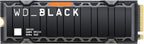 WD_BLACK 1TB SN850 NVMe Internal Gaming SSD Solid State Drive with Heatsink - Works with PlayStation 5, Gen4 PCIe, M.2 2280, Up to 7,000 MB/s - WDS100T1XHE