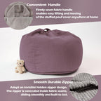 LPMOERA Stuffed Animal Storage Bean Bag Chair Cover (No Filler) For Kids and Adults.Pets Dogs/Cats Lazy Beds.Soft Premium Corduroy Stuffable Bean Bag For Organizing Children Plush Toys or Memory Foam