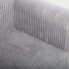 Ulax furniture Kids Convertible Sofas Children Lounge Chair (Grey)