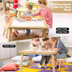 WINGYZ Kids Table for Play Study Dining Toys Storage, Sensory Tables for Toddler, Activity Table with Storage Bins Birthday Gifts for Boys and Girls