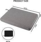 Shower Seat Cushion, Bath Chair Cushion, Bathtub Cushion for Soaking Tub, Non Slip Pad, Shower Safety Mat, Sauna Seat Cushion (Grey)