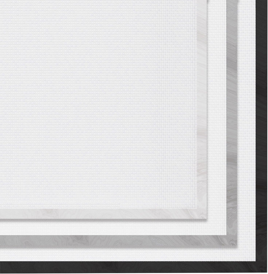 Stupell Industries Zebra Butt Behind White Minimal Drawing, Designed by Victoria Borges Wall Art, 12 x 12, Black Framed