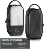 Savior Equipment Core Tactical Mesh Zipper Pouch, 4" x 8" Modular EDC Tool Organizer Range Gear Utility Storage Pocket w/Hook Backing, Dump Pouch with Handle, 2-Pack