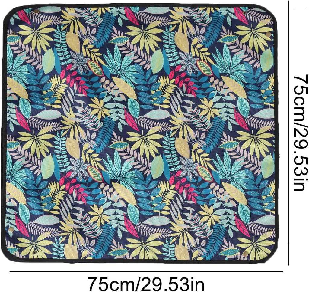 Plant Repotting Mat for Plants, Gardening Hand Tools for Gardeners, Oxford Printed Cloth, 29.5x29.5in(75x75cm)
