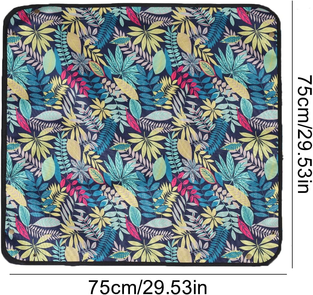 Plant Repotting Mat for Plants, Gardening Hand Tools for Gardeners, Oxford Printed Cloth, 29.5x29.5in(75x75cm)