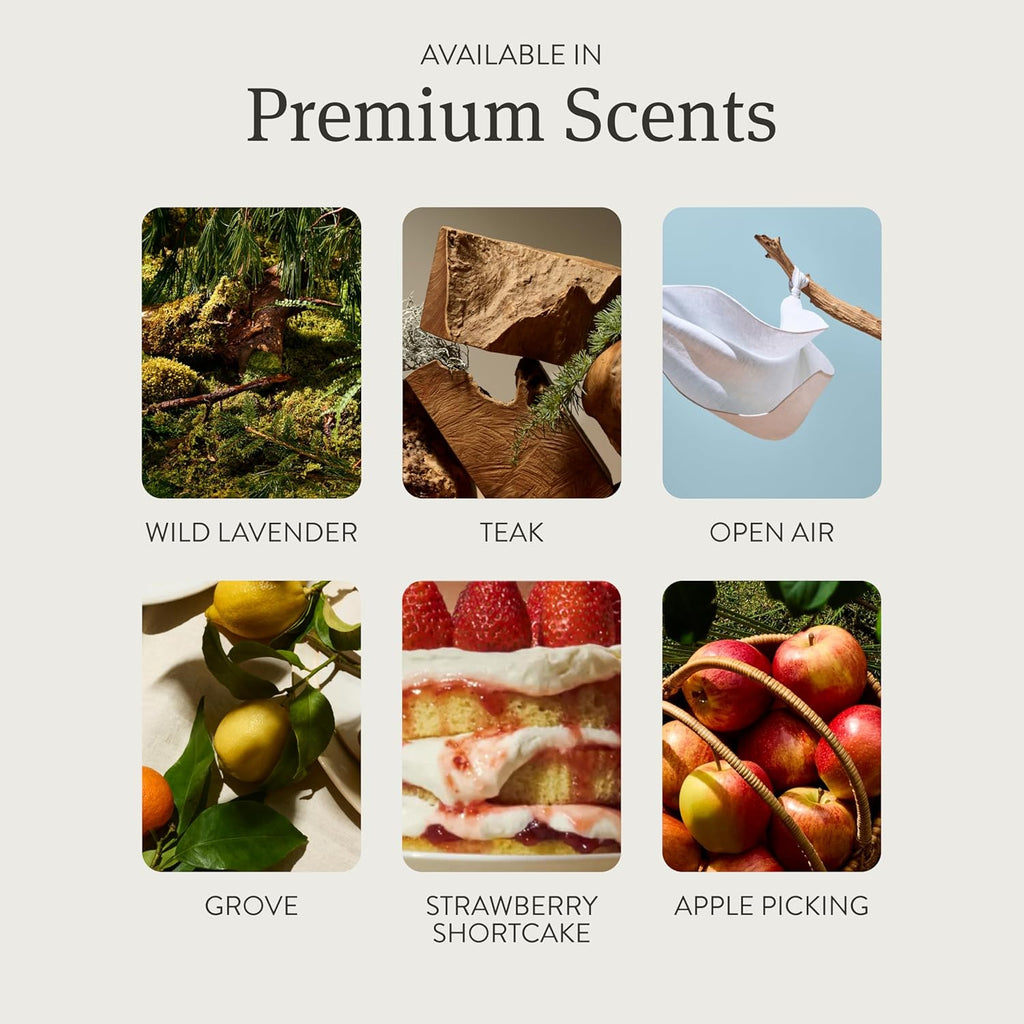 Drift Home Scent Diffuser Refills in Teak (2 Refills) - Adjustable and Long Lasting Diffuser Aroma - Clean Ingredients, Pet Safe
