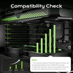 acer GPU Support Bracket, GPU Sag Bracket, Graphics Card GPU Stand with Magnet & Non-Slip Base, Video Card Holder (M, 50-80mm)