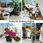 Repotting Mat for Indoor Plants Iridescent Plant Potting Mat Waterproof Potting Repotting Tray Gardening Gifts Mat Cactus Succulent,Orchid Potting Soil Mix Mess Control, 25.6" Garden Tool, Pots Mat