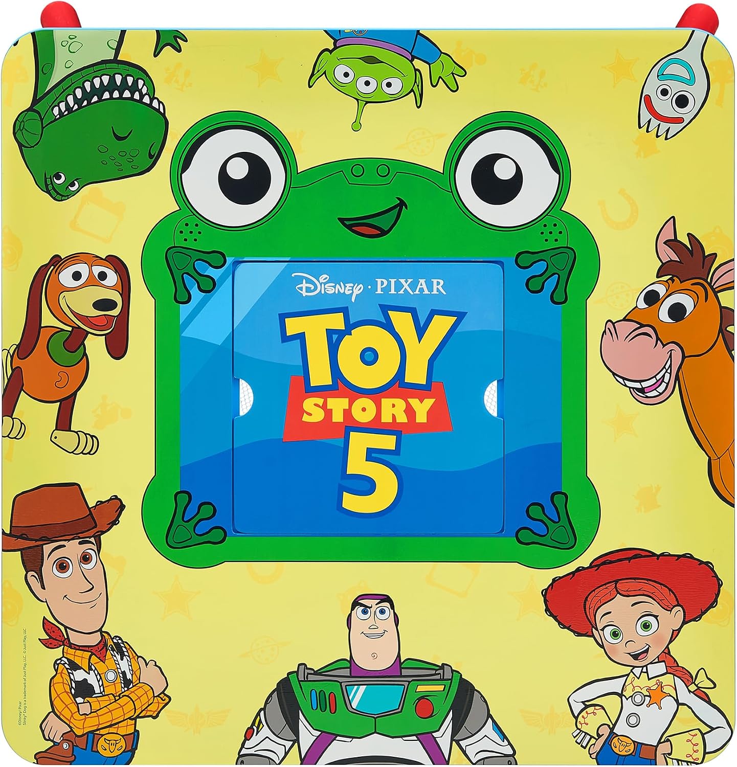 Delta Children Toy Story Kids Table and 2 Chair Set with Storage, Blue | Greenguard Gold Certified, Kids Table & Chair Set for Toddlers & Children for Arts/Crafts, Snack Time, Durable Activity Table