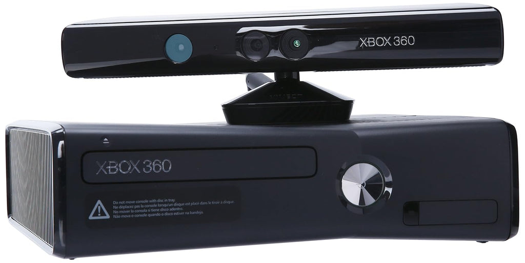 Xbox 360 Matte 250GB Console with Kinect (Renewed)