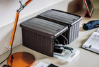 Stefanplast "Elegance Storage Box, Mocha, 19 x 29 x 16 cm