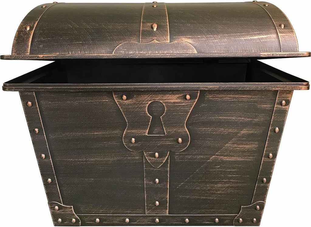 Teacher Created Resources Large Plastic Treasure Chest Classroom Rewards Pirate Party Goody Box (TCR8759) (Pack of 1)