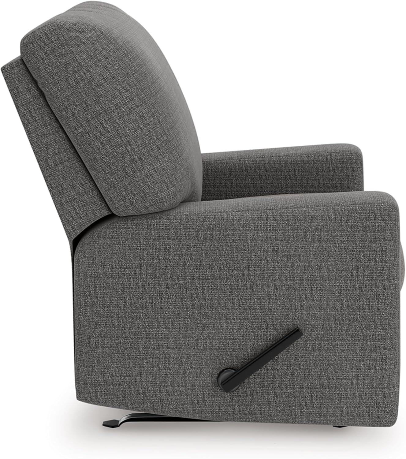 Signature Design by Ashley Seyler Lane Urban Rocking One Pull Recliner with Adjustable Backrest, Gray
