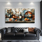 hyidecorart Wine Glass Fruit Modern Painting Wall Art For Kitchen Wall Decor For Living Room Dining Room Decorations Liquor Still Life Canvas Prints Artwork Bar Pub Posters Home Decor Ready to Hang