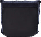 Amazon Basics Adjustable 14-Position Memory Foam Gaming Floor Chair with Back Support, Portable, Reclining, Lay Flat, 41.3"D x 21.3"W x 6"H, Navy