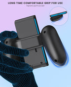 Charging Grip Stand for Switch 2 / Switch [Play While Charging] Charger Station Compatible with Nintendo 2 w Dynamic Light