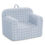 Delta Children Checkered Cozee Chair, Blue